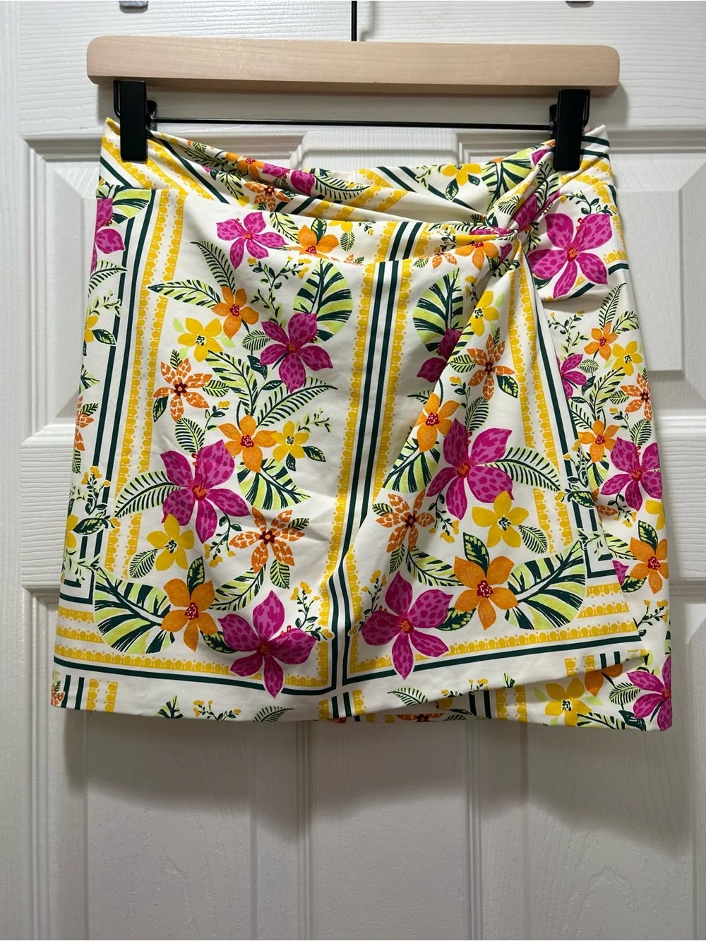 Tropical Royale Floral Swim Resort Coverup Skirt